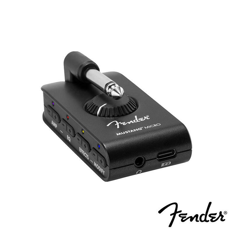 Fender Mustang Micro 耳機音箱迷你錄音介面含效果器