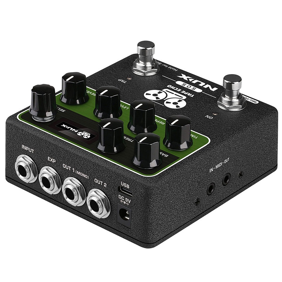 美品 NUX Tape Echo NDD-7（純正電源アダプター付き） 中古品 NUX Tape