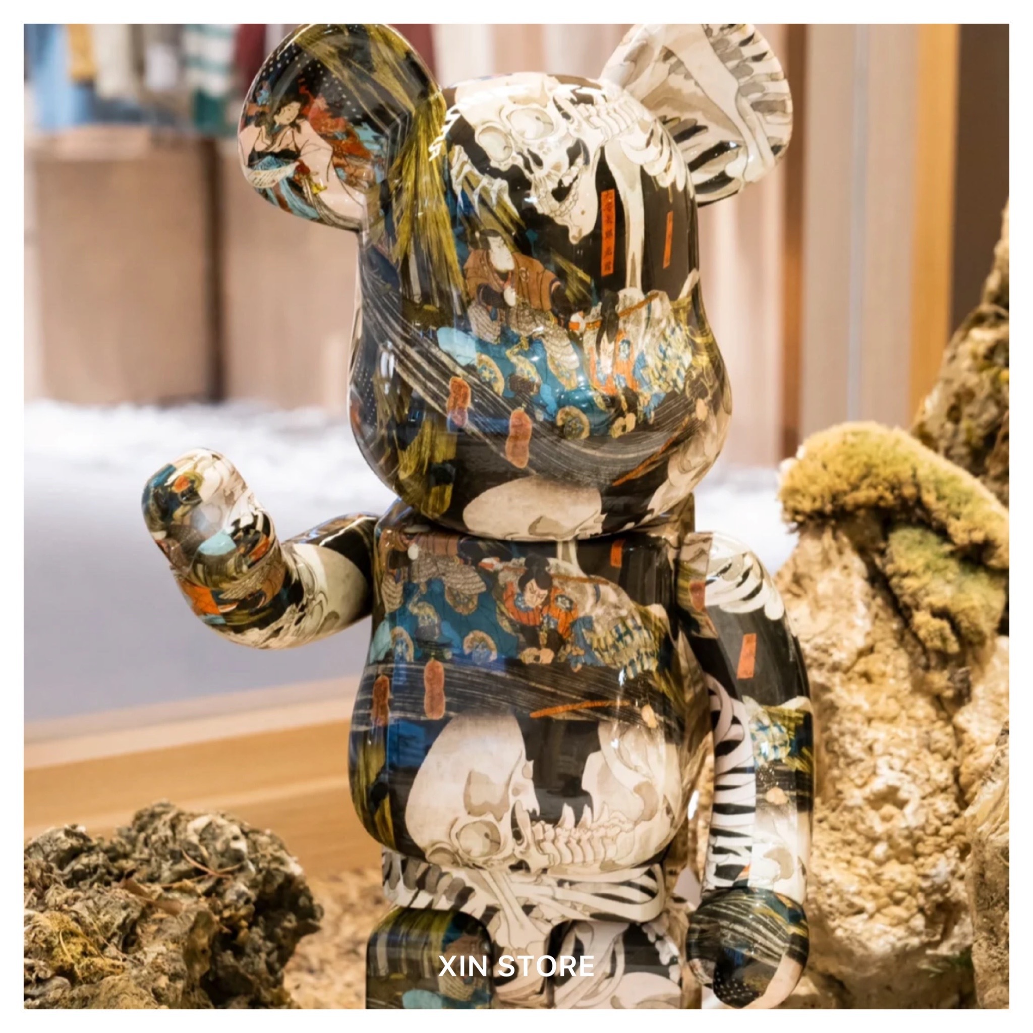 Be@rbrick Overview TOKYO 歌川國芳妖怪浮世繪庫柏力克熊100% 400% 10