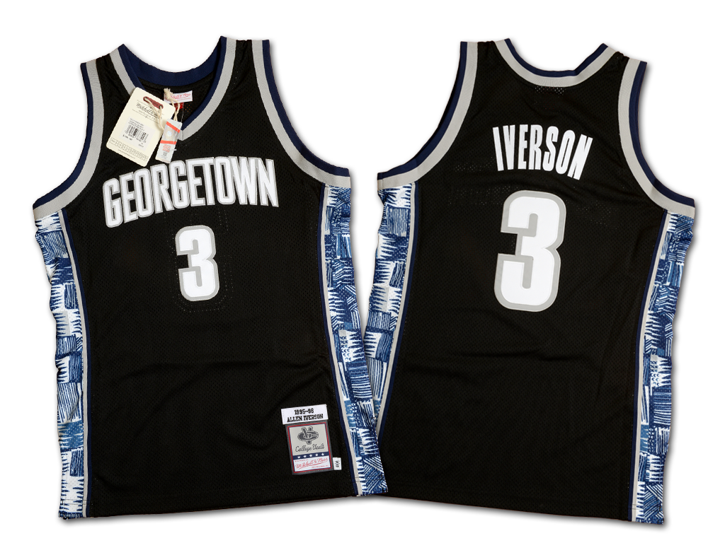 Mitchell & Ness 喬治城大學 Allen Iverson 1995-1996 復刻 球員版球衣