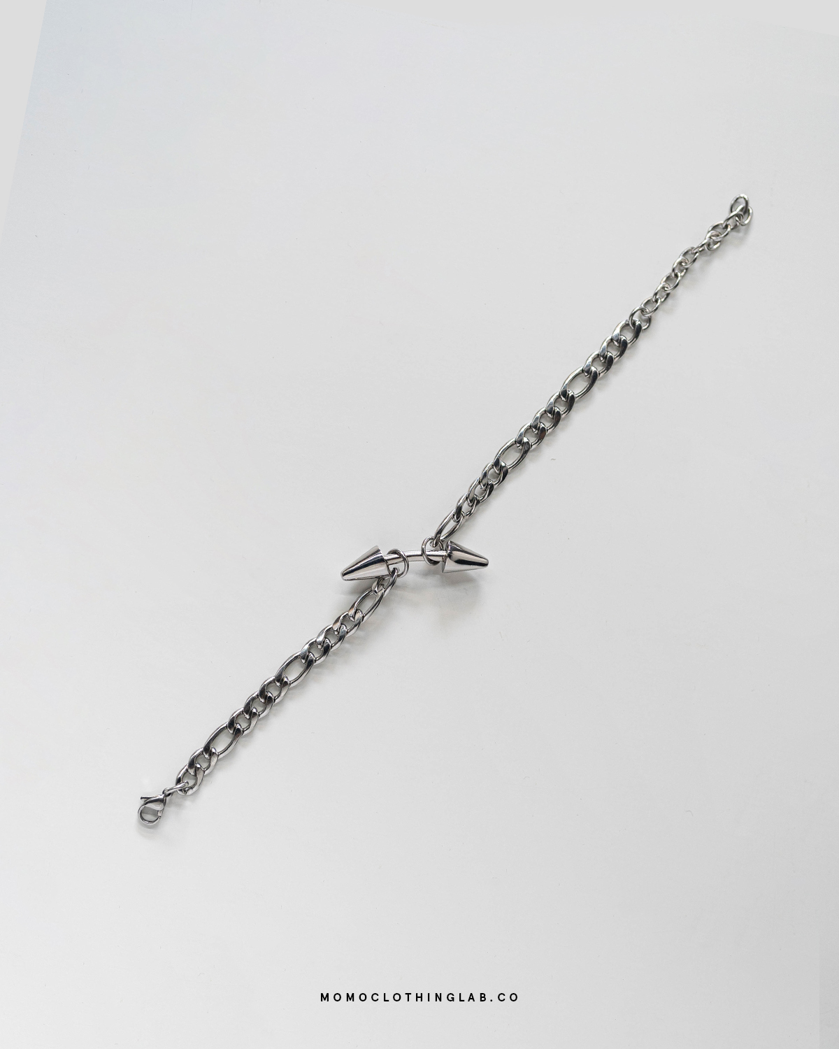 #現貨 (ACCB511) 鋼手鍊 雙頭鉚釘