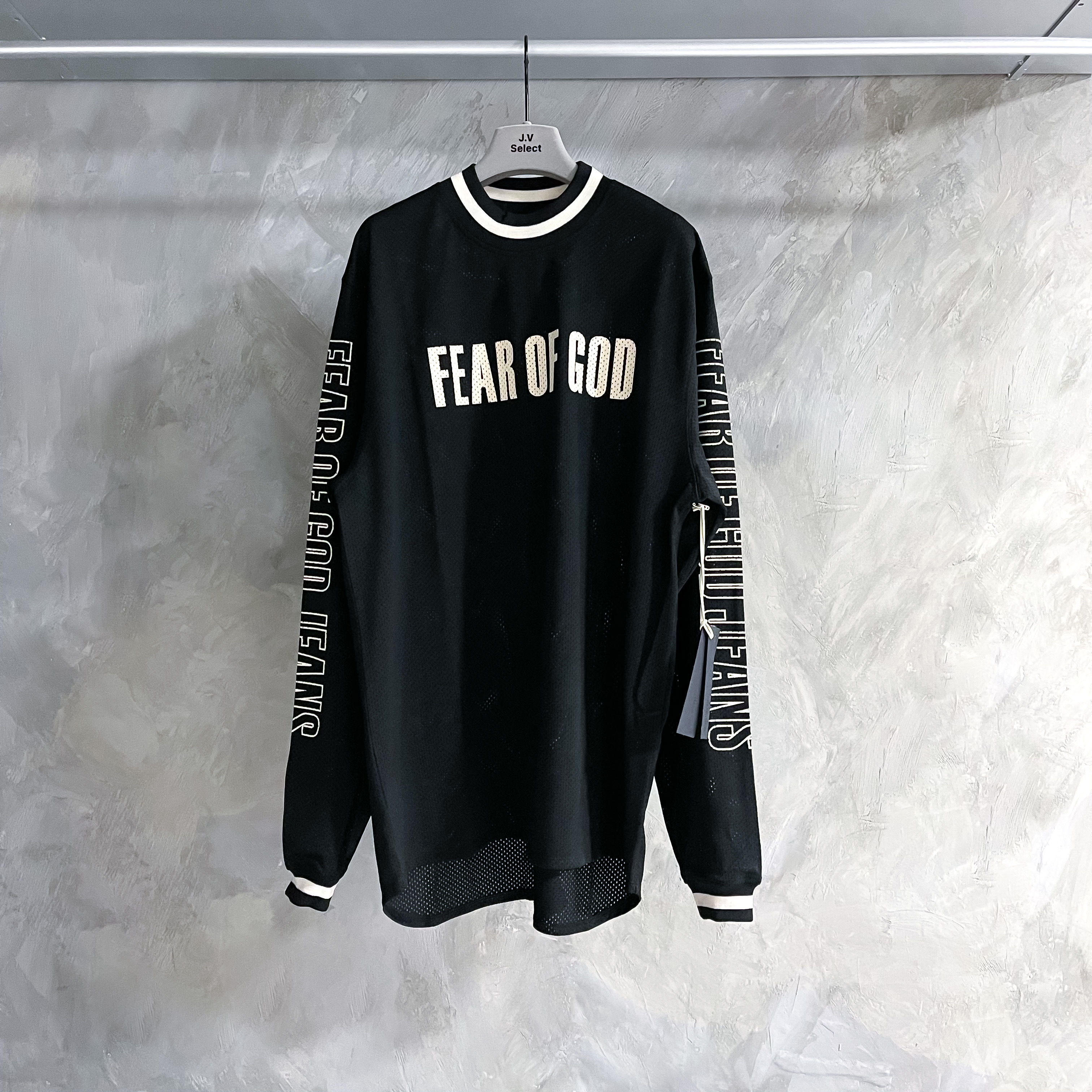 Fear of God 5th Mesh Motocross Jersey - Black