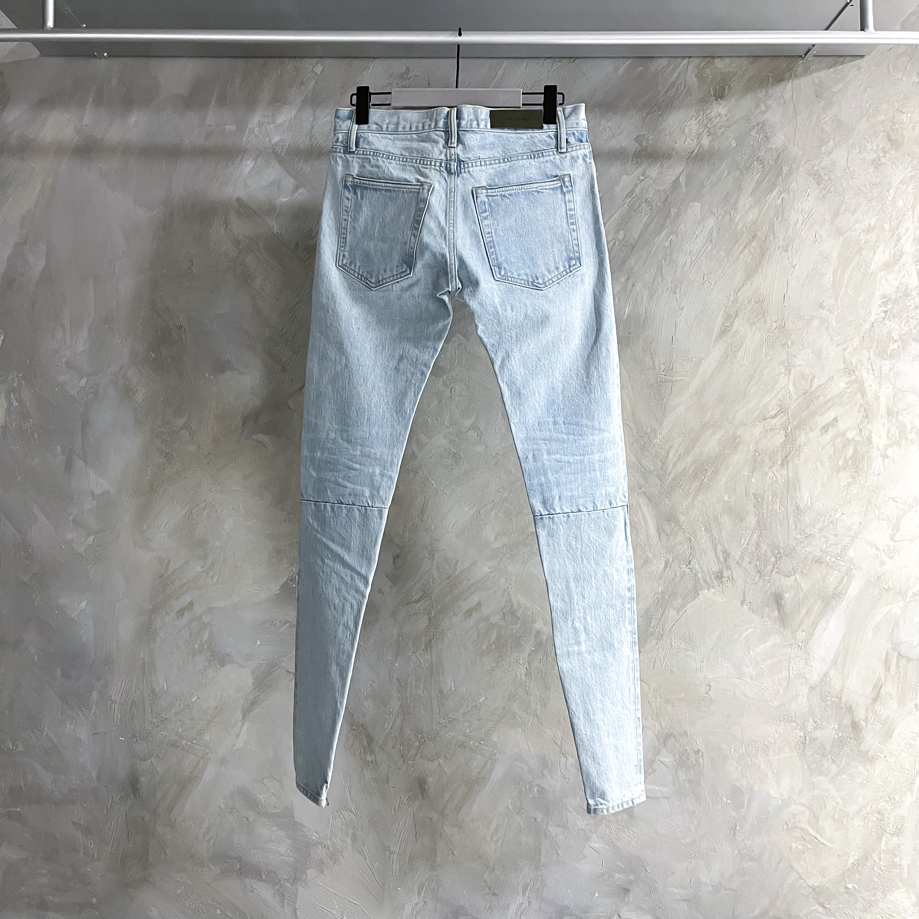 Fear of God 5th Washed Out Indigo Selvedge Denim Jeans