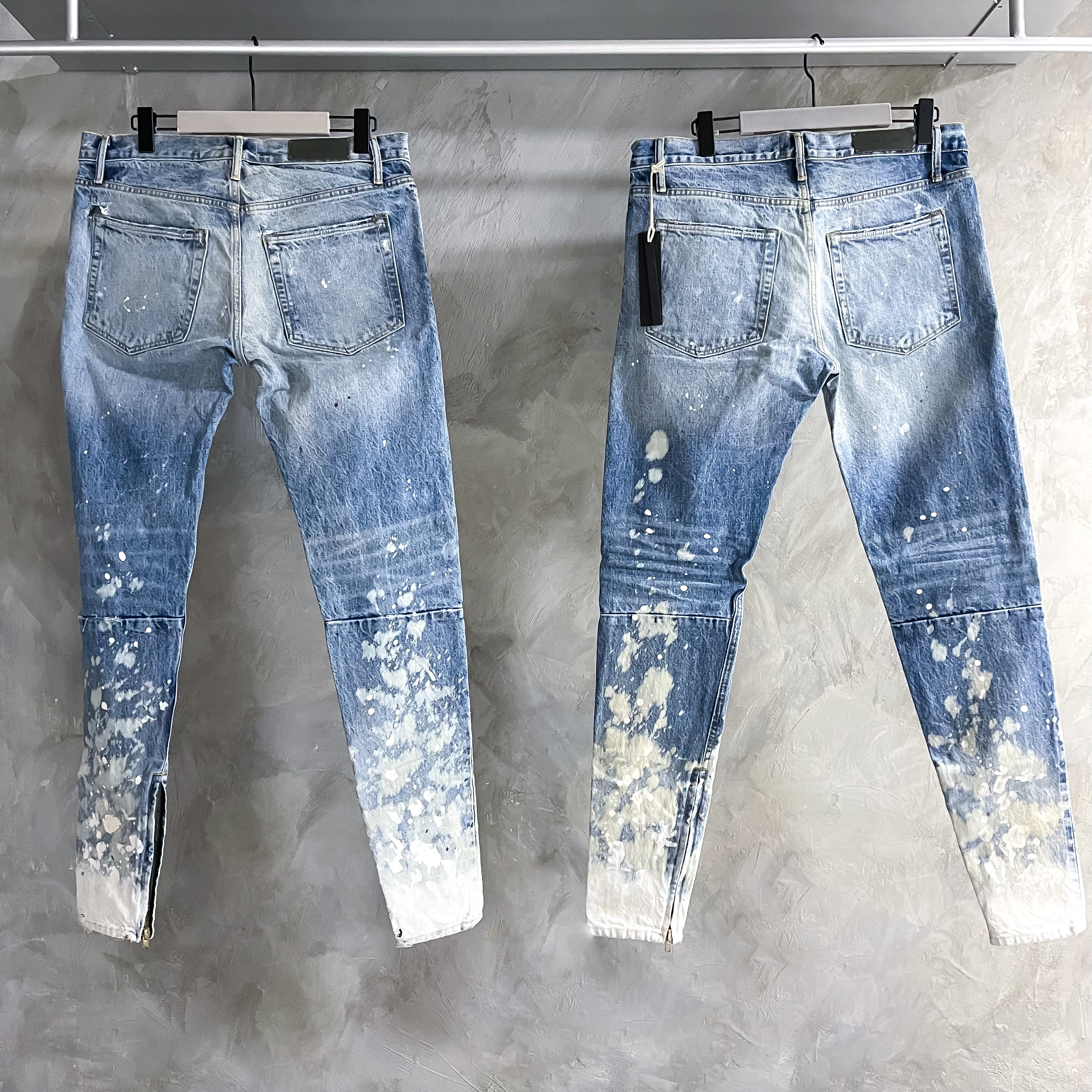 Fear of God 5th Indigo Selvedge Painters Denim Jeans