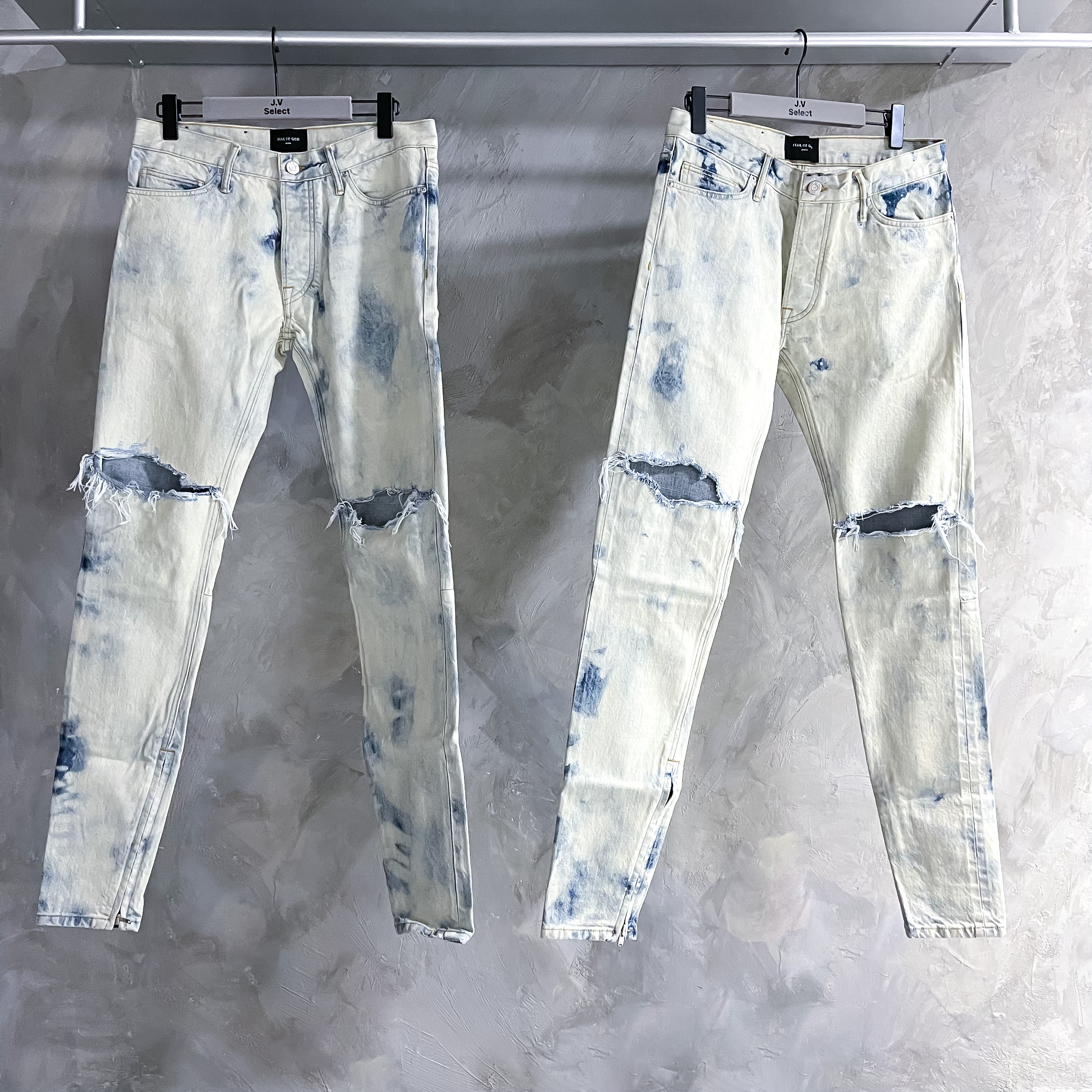 Fear of God 5th Inverted Holy Water Denim Jeans