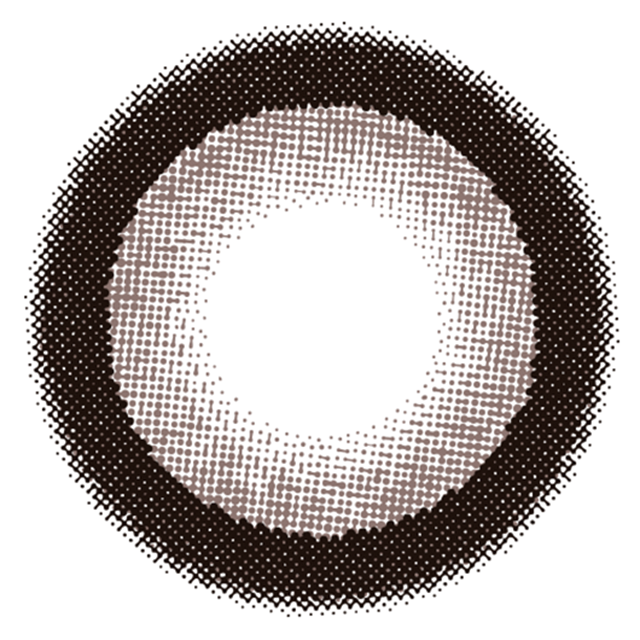 Flurry by colors 1 month Color Contact Lens 每月即棄有色隱形眼鏡(1Month)(3片裝) Ring Dark Brown