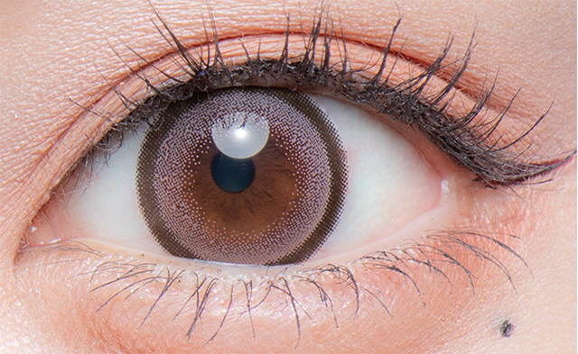 Flurry by colors 1 month Color Contact Lens 每月即棄有色隱形眼鏡(1Month)(3片裝) Ring Pink Brown