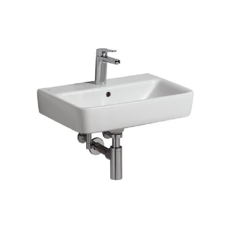 GEBERIT Plan 60*37cm檯面盆 | 德國原裝進口 | 釉面耐髒抗刮