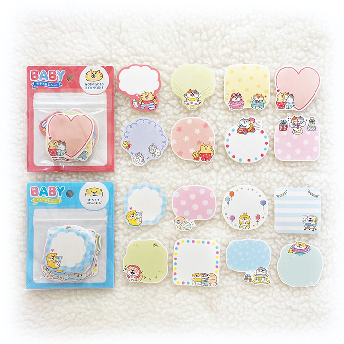Mind Wave Sticker Pack－Baby Series (Japanese Stationery Brand)