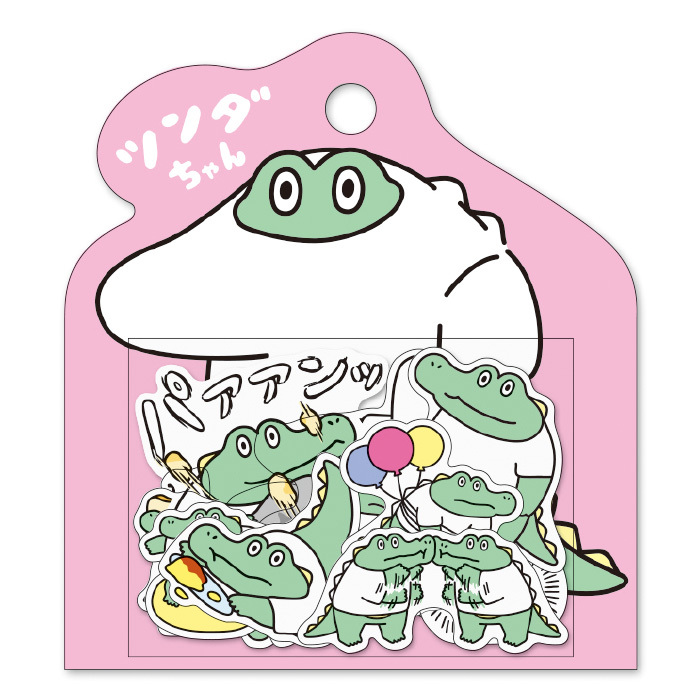 Mind Wave Sticker Pack－Tsunda-chan (Japanese Stationery Brand)