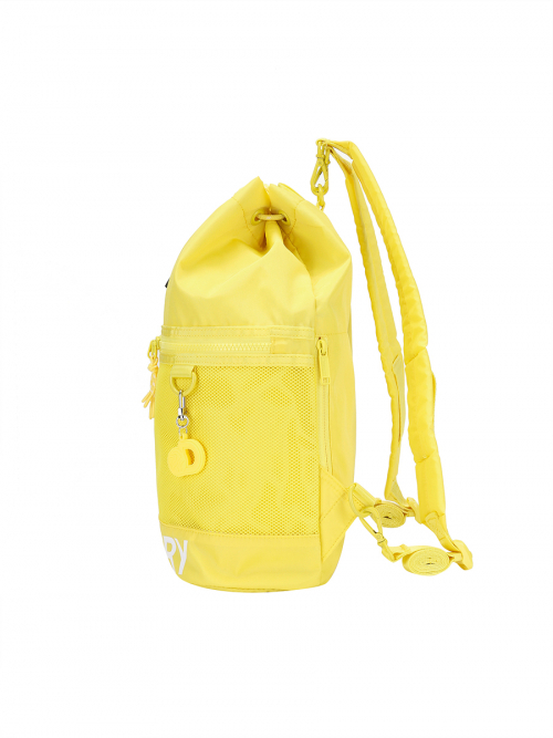 Discovery emoji 輕便 抽繩 雙肩 後背包 黃 DXBK0202N-YEL