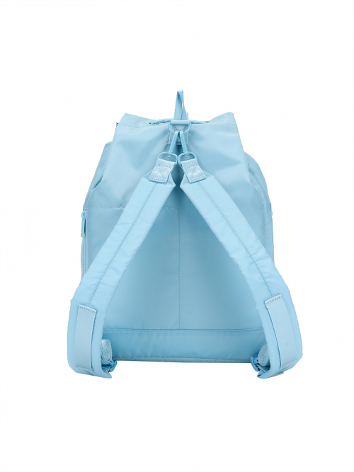 Discovery emoji 輕便 抽繩 雙肩 後背包 藍 DXBK0202N-SBS