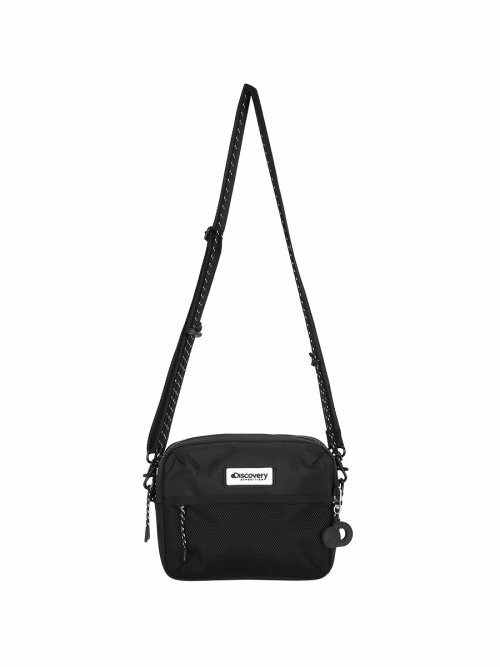 Discovery emoji 方形 斜肩 斜背包 側背包 黑色 DXCR0402N-BKS