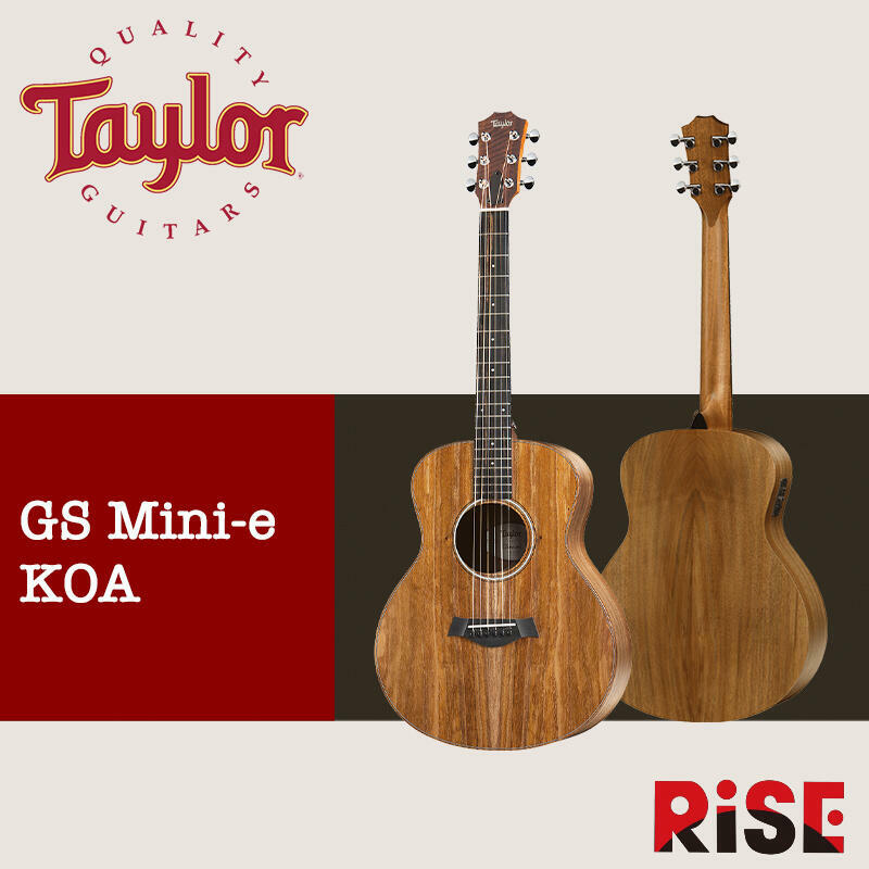 Taylor GS Mini-e Koa 相思木 面單板 旅行吉他 民謠吉他
