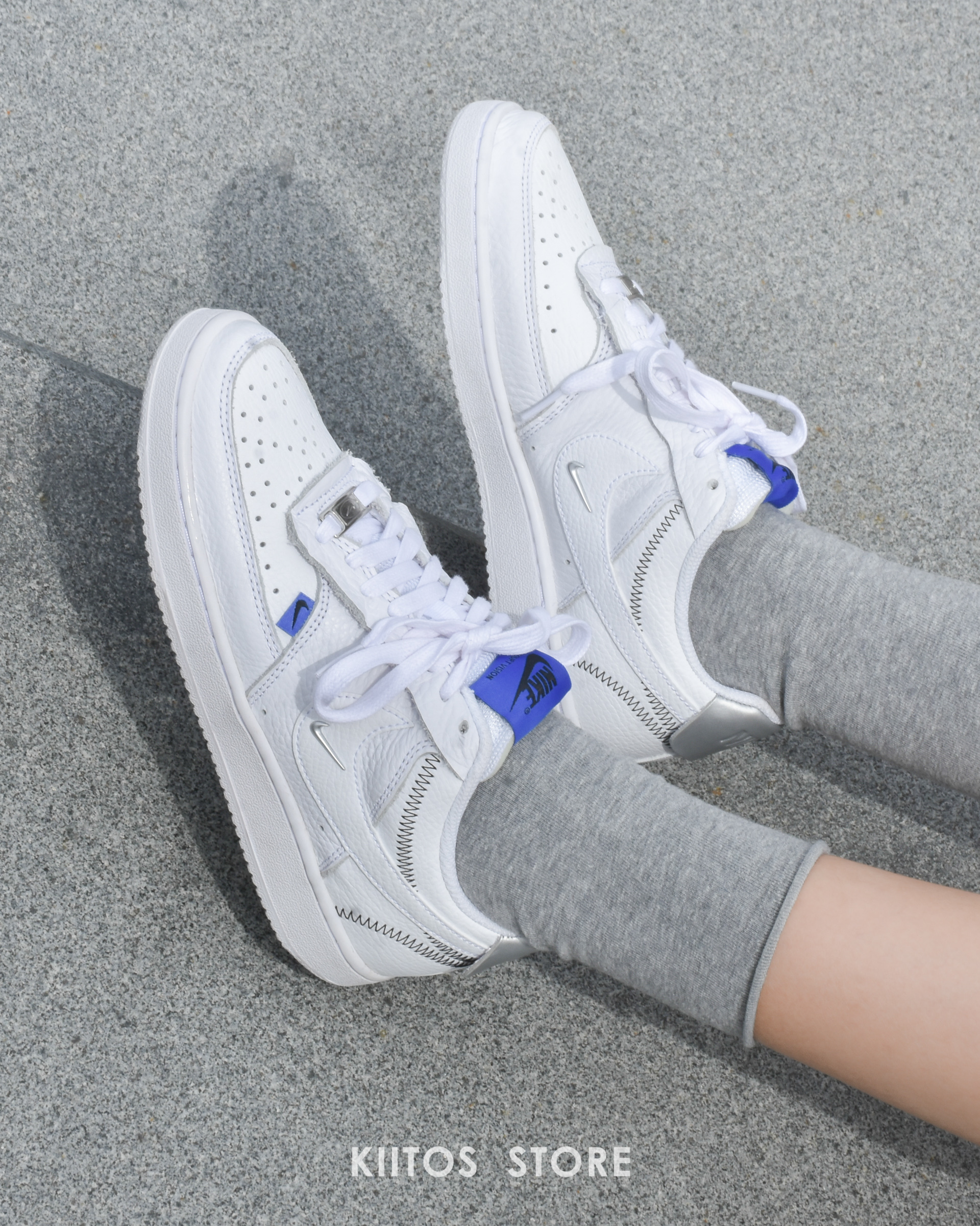 Nike Court Vision Low SE 白藍 小泫雅 DD1648-100