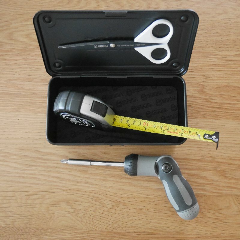 【Gorilla】 5M捲尺優惠組合＋【Gorilla】 高張力鋼工具箱