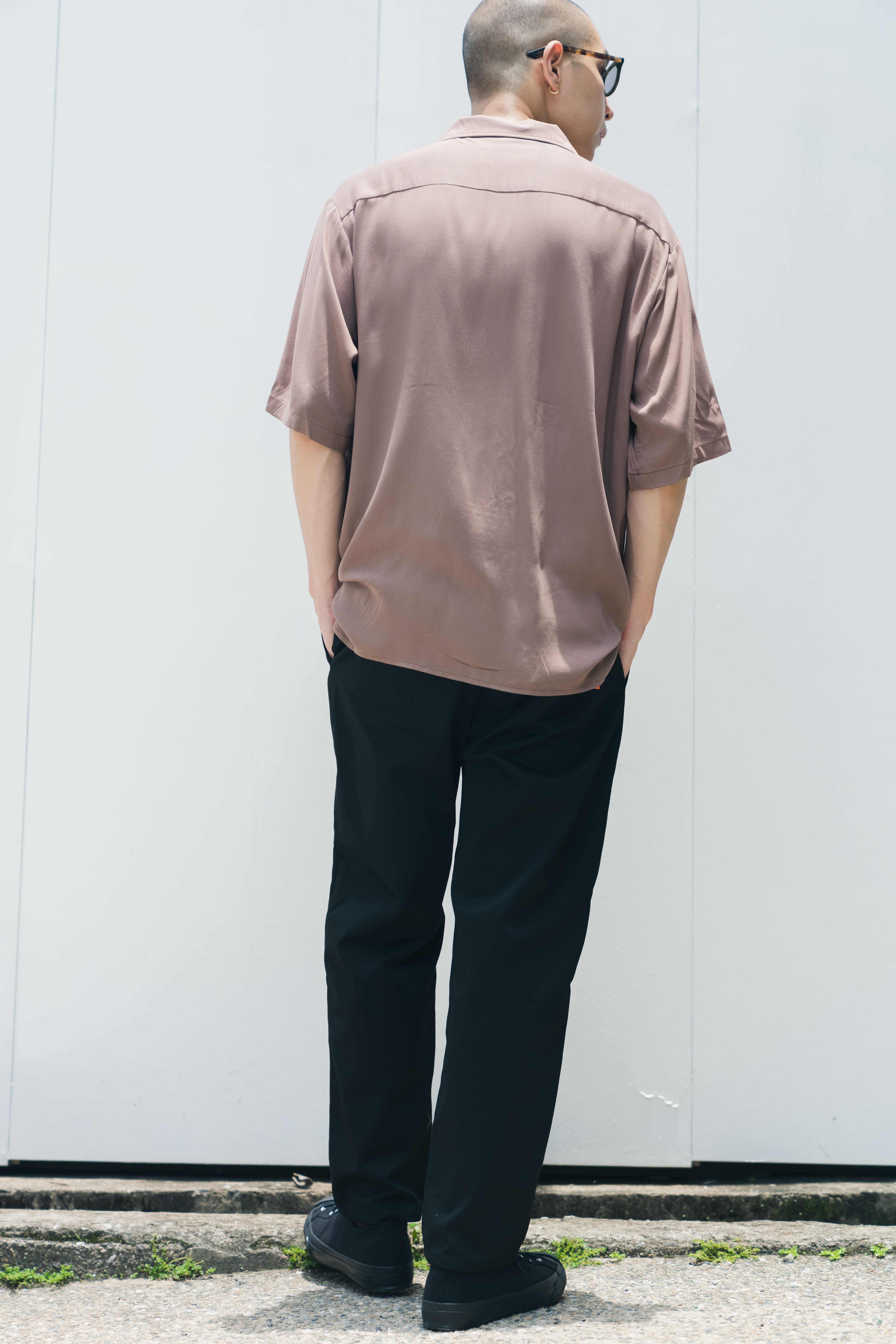 UNIVERSAL OVERALL 前打褶錐形褲 T-05  (3色)