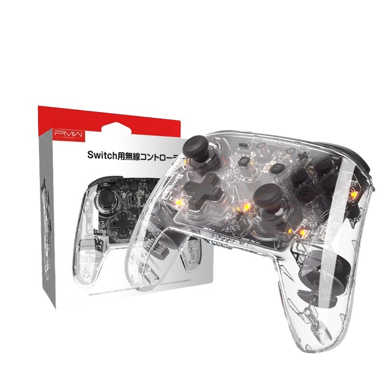 NS 良值 二代無線控制器 透明版 L513