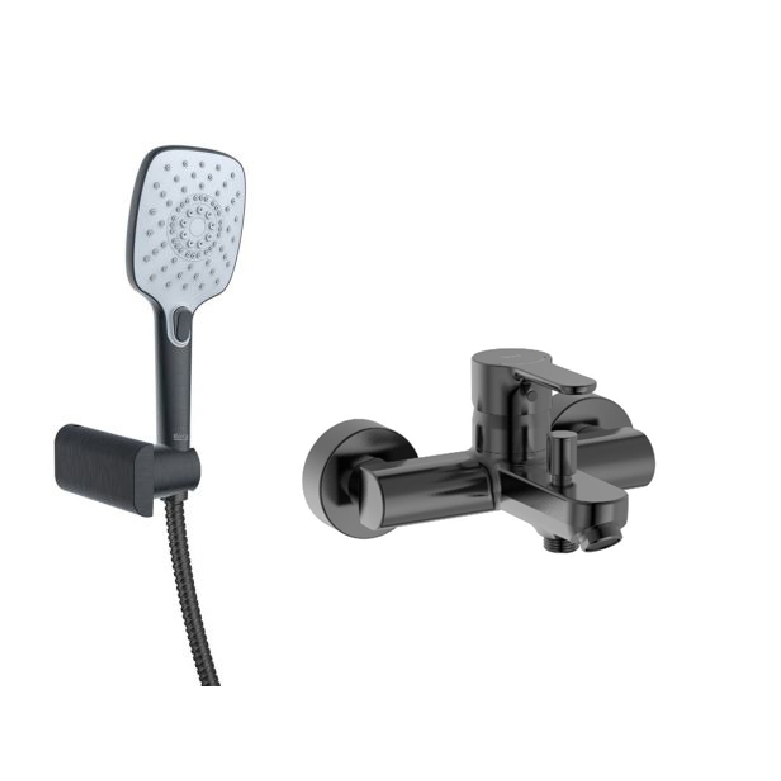 ROCA L20 淋浴龍頭_黑 浴缸龍頭 | 恆燦鍍層技術