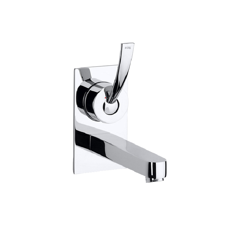 ROCA Moai  埋壁式面盆龍頭_銀 | 恆燦鍍層技術 | 環保節能