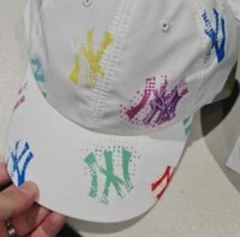 [S] MLB 32CPGC111-50W KOREA GRAFFITI STRUCTURE BALL CAP NEW YORK YANKEES,WHITE, 8809735227148 (SMLB25)