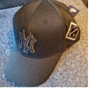 [S] MLB 3ACP8501N-50GOS YANKEES EMBROIDERY CAP,BLACK/BLACK, 8809792832842 (SMLB26)