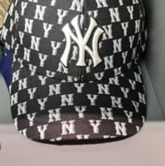 [S] MLB 3ACPFF02NK0001-50BKS ALLOVER LOGO CAP,BLACK, 8809831735493 (SMLB42)