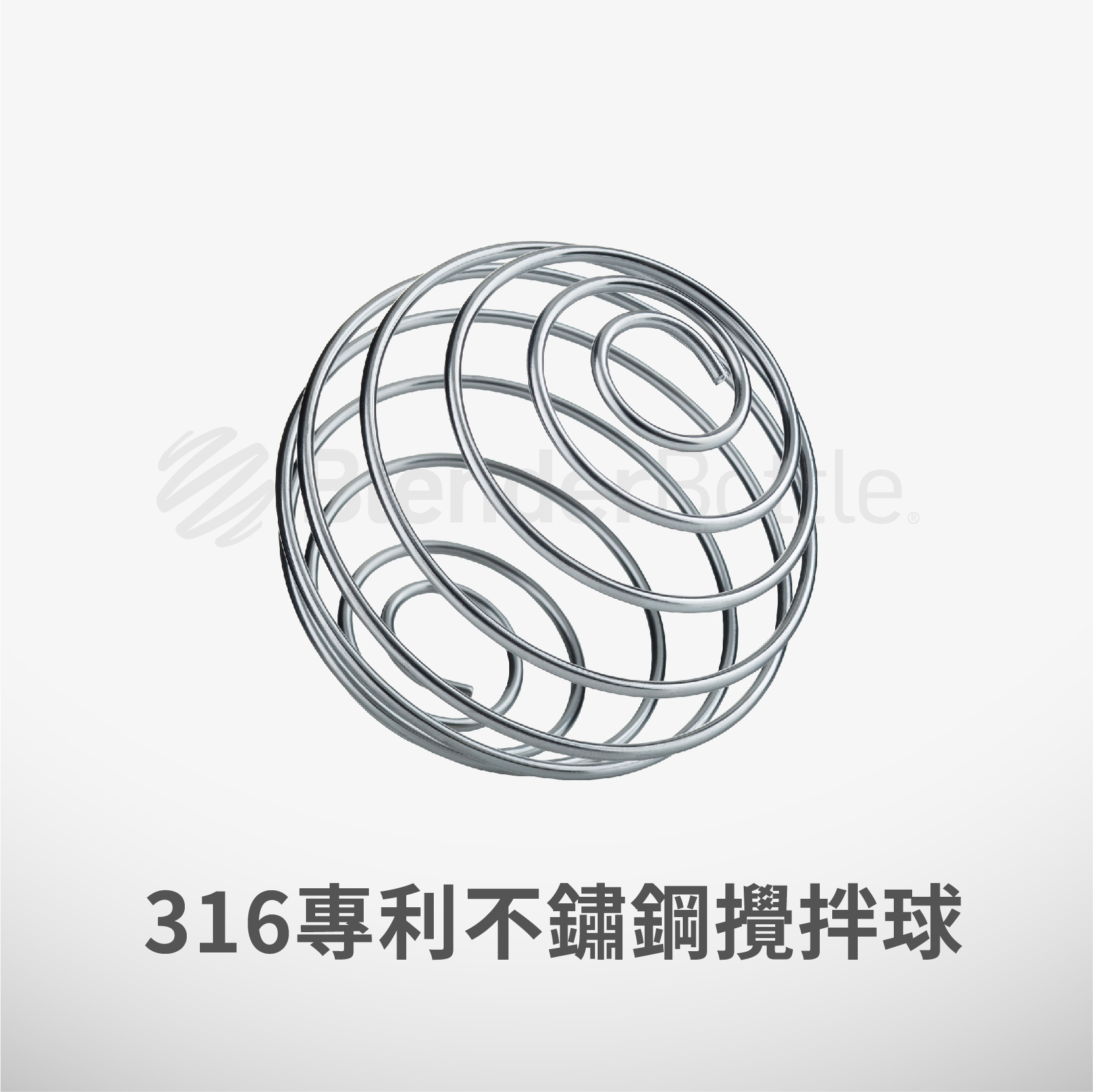 Blender Bottle® 原廠配件 | 316專利不鏽鋼 攪拌球