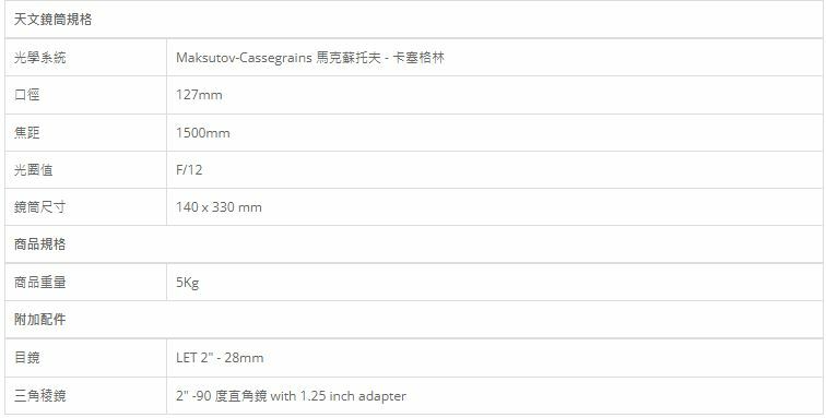 Sky-Watcher BK MAK 127