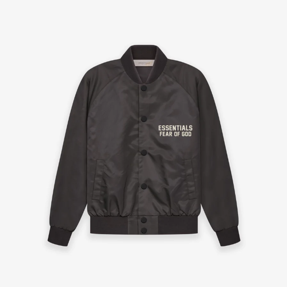 [現貨] Fear Of God Essentials SS22 KIDS Baseball Jacket Iron