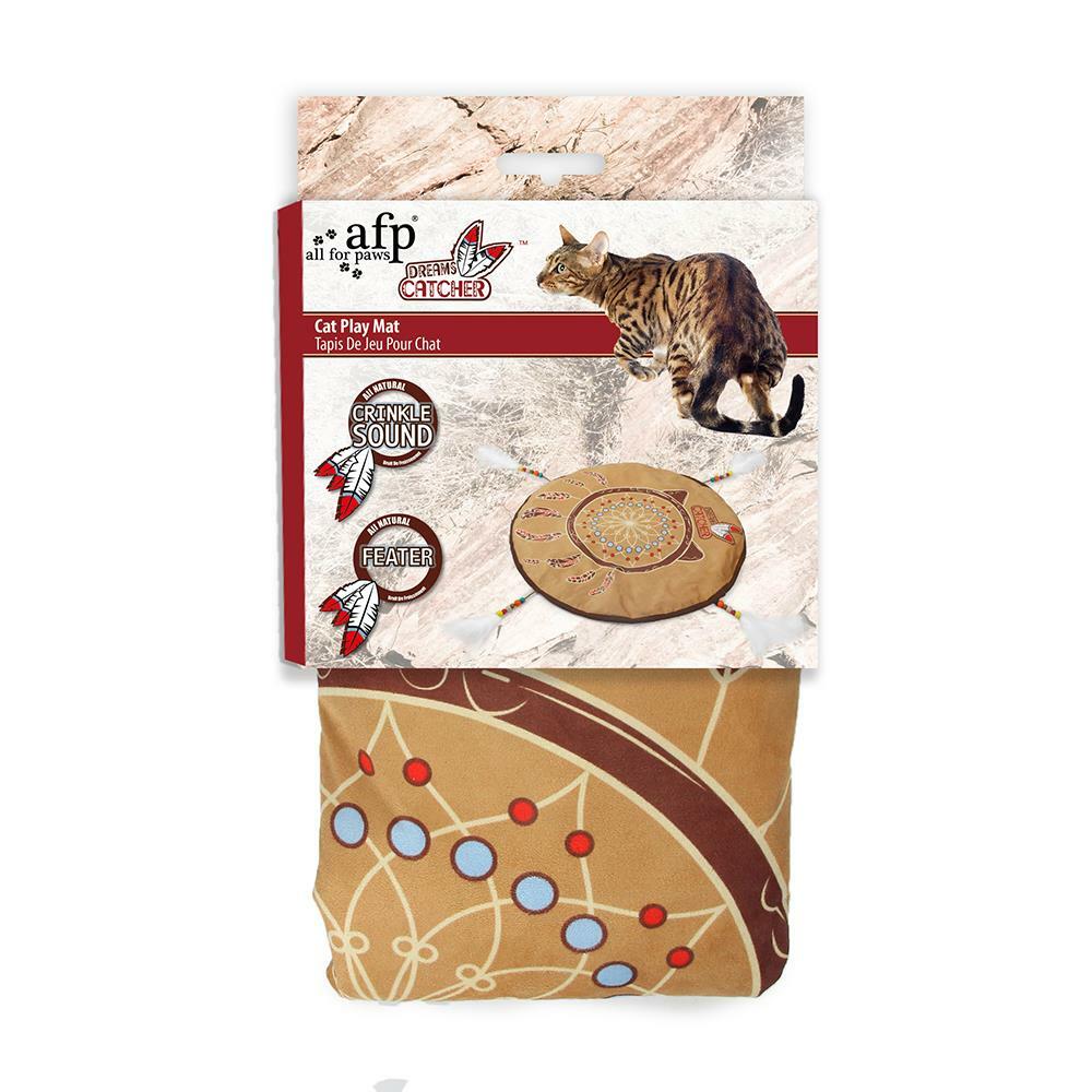 【all for paws】美國AFP貓用玩具 追夢系列-捕夢網遊戲墊
