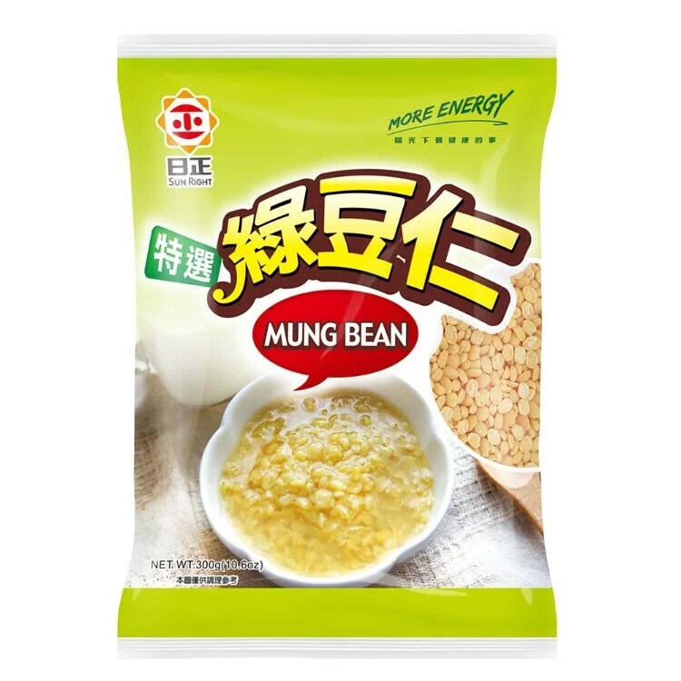 【日正】綠豆仁  300g