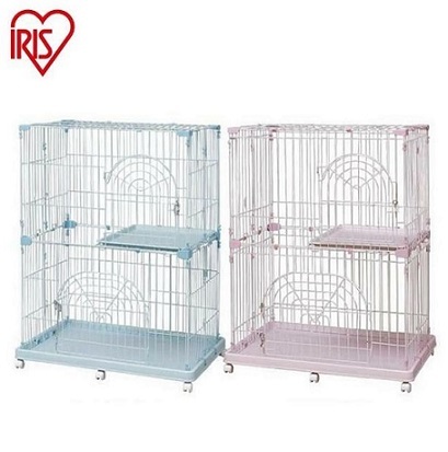 IRIS 兩層貓籠,PEC-902 (顏色隨機)