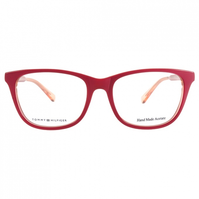 【TOMMY HILFIGER】TH1234 1IN 簡約小貓眼方框光學眼鏡