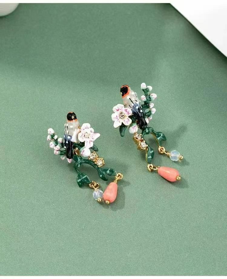 花鸟系列之最受欢迎的 #樱花小鸟系列  CDFLL