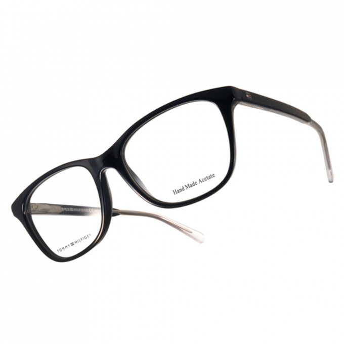 【TOMMY HILFIGER】TH1234 Y6C 簡約小貓眼方框光學眼鏡
