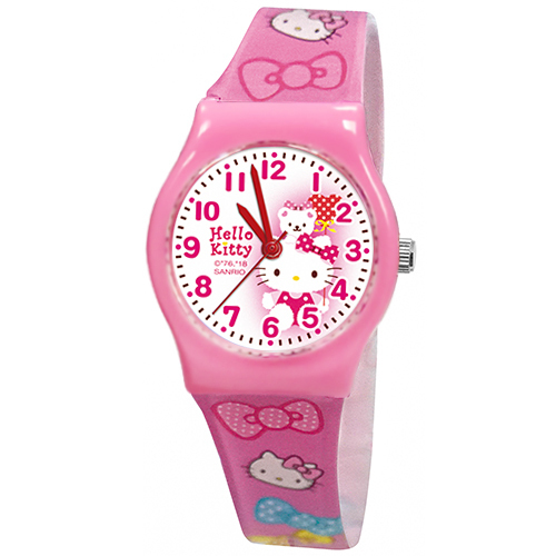 【三麗鷗】Hello Kitty凱蒂貓兒童卡通手錶 (29)
