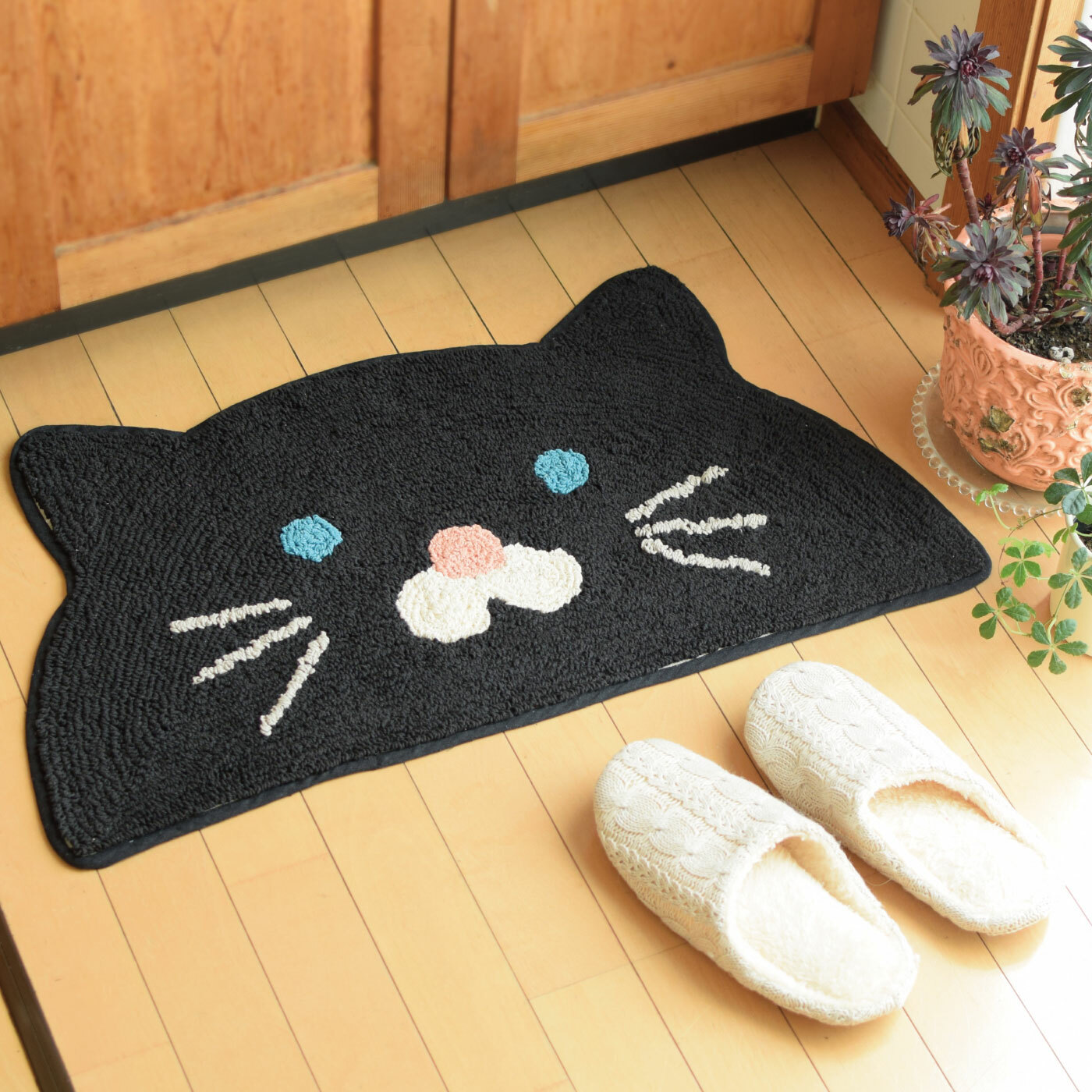 日本家居品牌TOMO可愛動物室內地毯|地墊|玄關墊|腳踏墊全八種