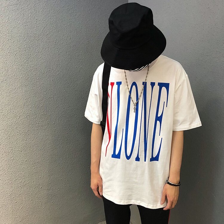 VLONE x ASAP ROCKY  大V LOGO 美國獨立日限定 短袖