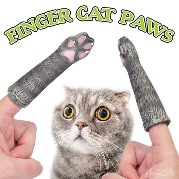 美國玩具品牌Archie McPhee 趣味貓掌指套 Finger Cat Paws