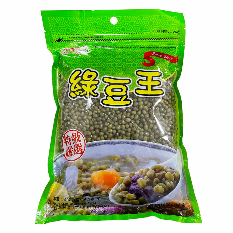 【耆盛】綠豆王 400g