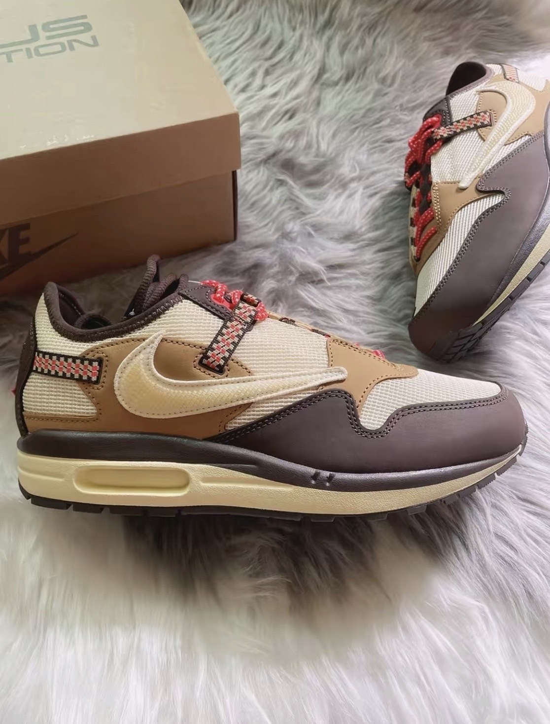 Nike Air Max 1 x CACT.US CORP Brown Travis Scott (DO9392200)