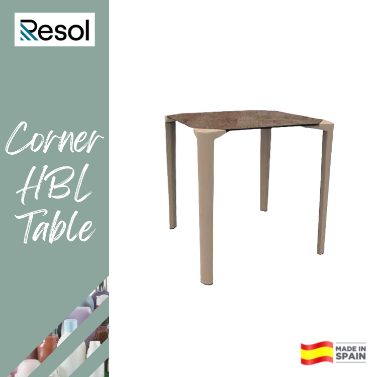 Corner Table 70x70 - Resol