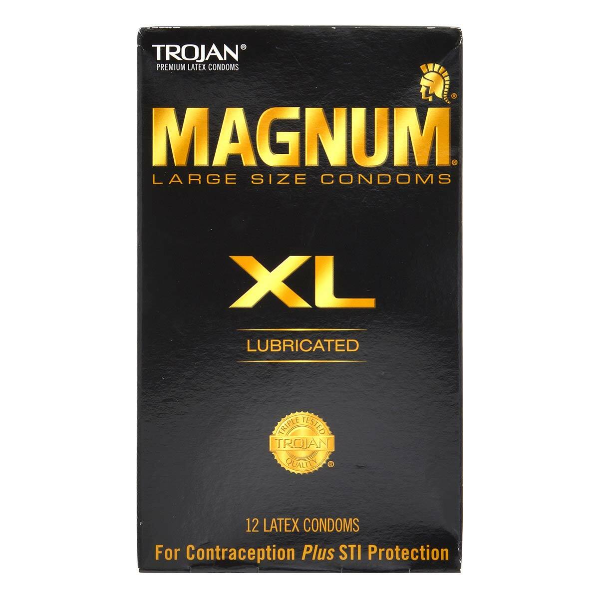 Trojan 戰神 密林 XL 加大碼 64/58mm 12 片裝 乳膠安全套