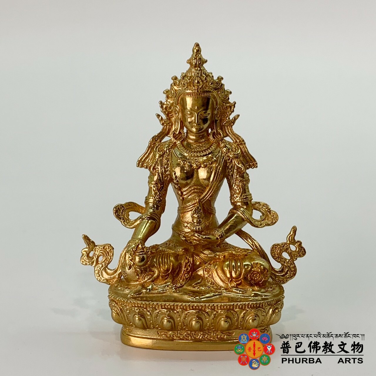 佛像-地藏王菩薩-7cm-金色