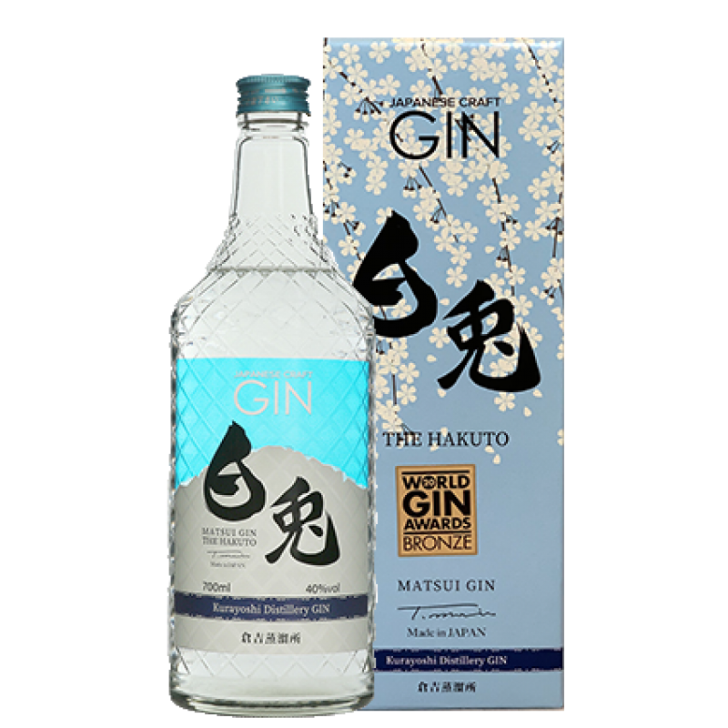 Matsui Gin The Hakuto 松井酒造白兔金酒