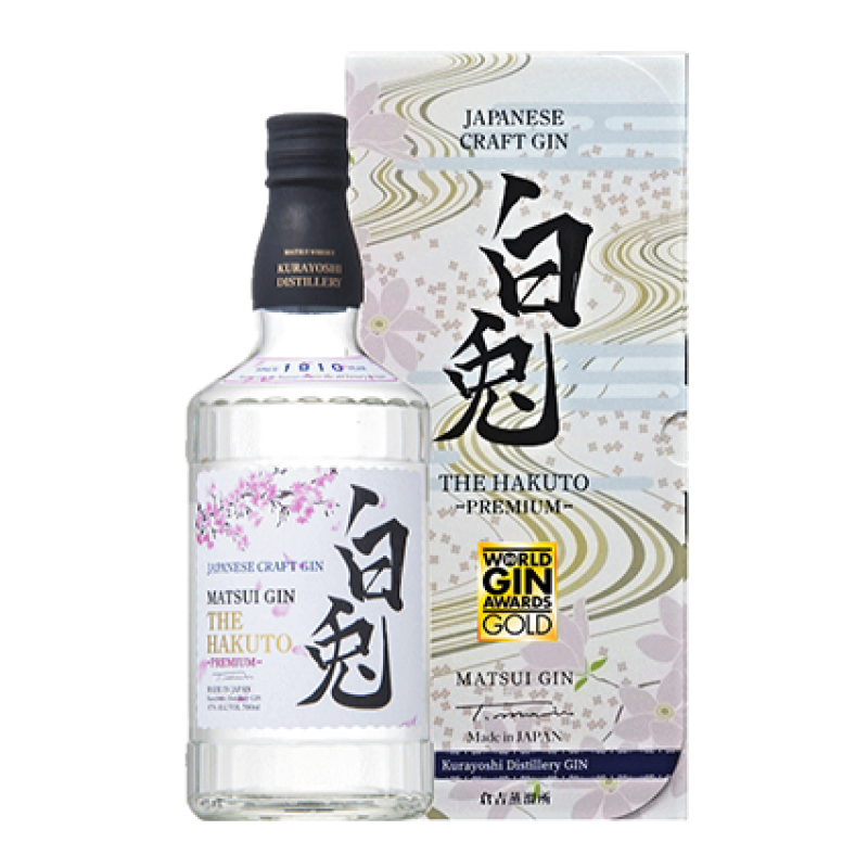 Matsui Gin The Hakuto Premium 松井酒造白兔精釀頂級金酒