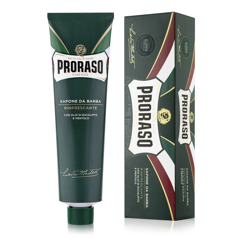 義大利 Proraso - 刮鬍膏（沁涼薄荷 / 綠標）