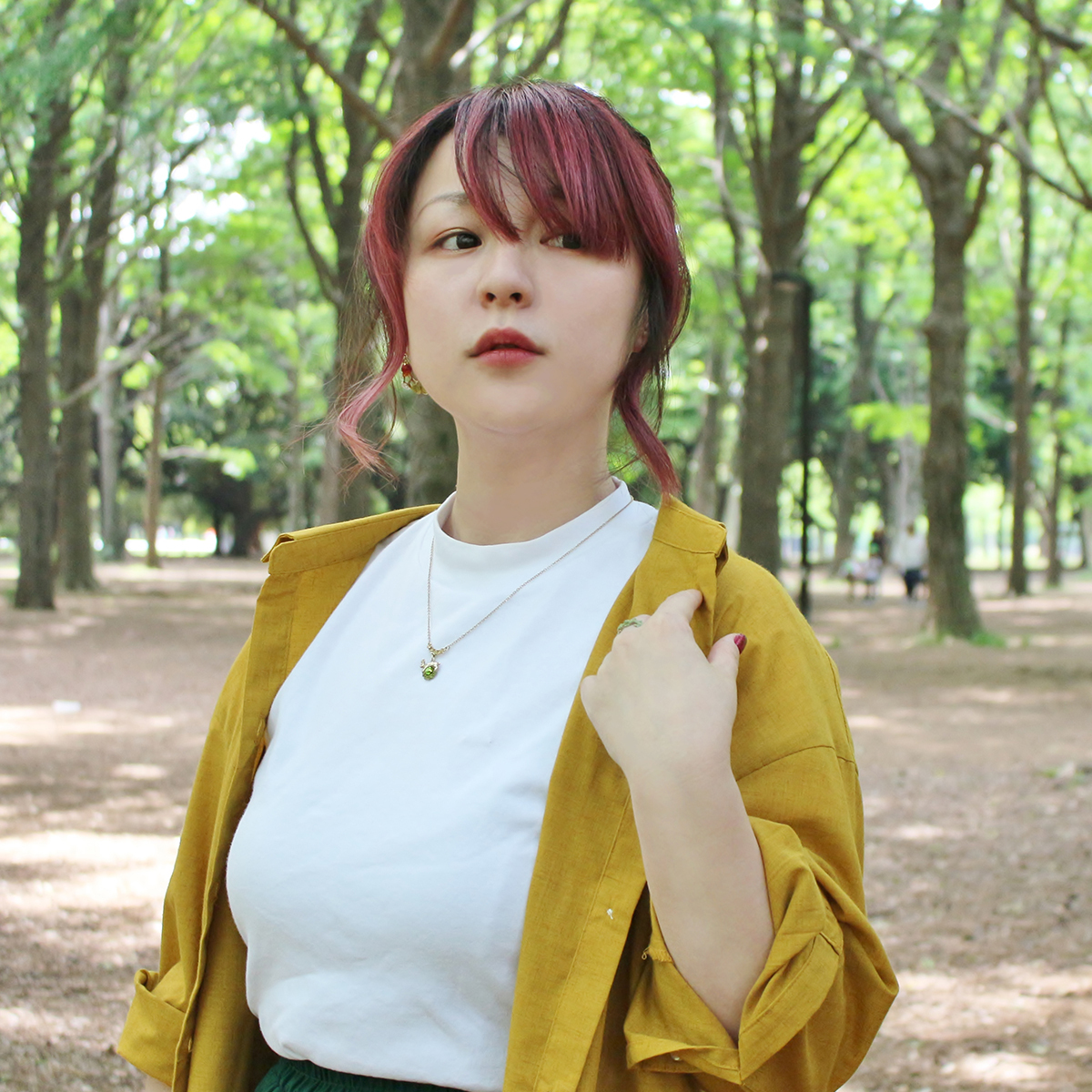 Palnart Poc 奔跑的兔仔頸鏈