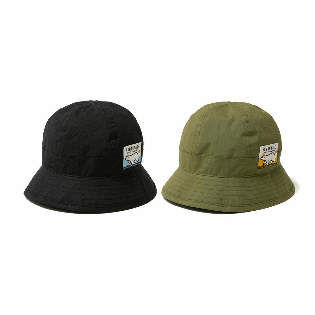 2022SS HUMAN MADE ROUND BUCKET HAT 北極熊 漁夫帽 帽子 現貨